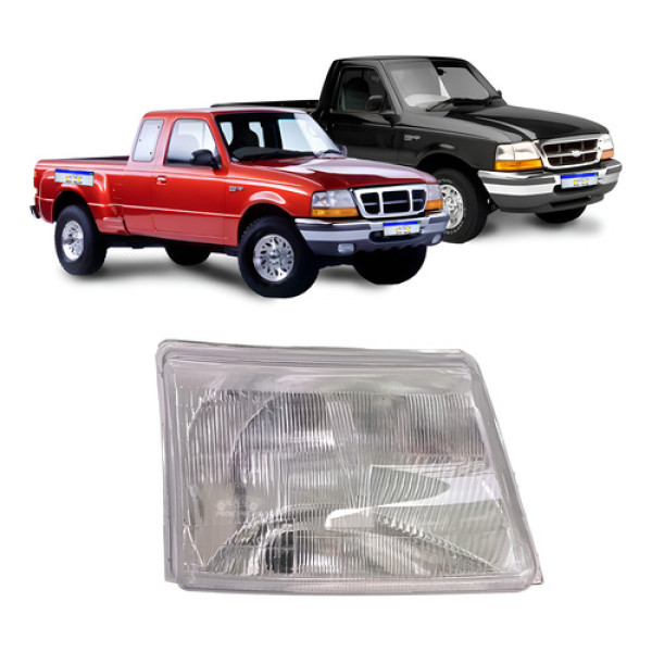 Farol Ford Ranger 1998 1999 2000 2001 2002 2003 2004 Novo Ld Direito/passageiro