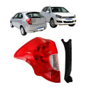 Lanterna Esquerda Jac J3 Hatch 2011 A 2015 Com Suporte Novo Esquerdo/motorista Esquerdo