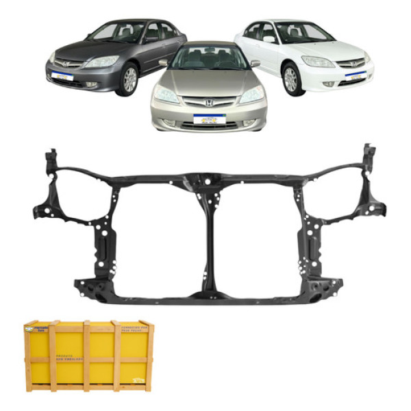 Quadro Do Radiador Honda Civic 2004 2005 2006 Novo Ex Lx Lxl