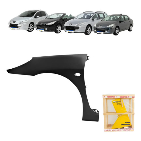 Paralama Esquerdo Peugeot 307 2007 2008 2009 2010 2011 2012