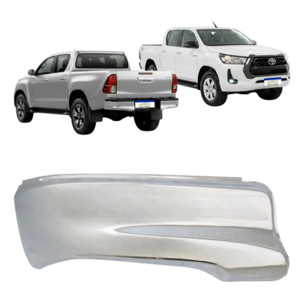 Ponteira Parachoque Hilux 2016 2017 2018 2019 2020 2021 L.e