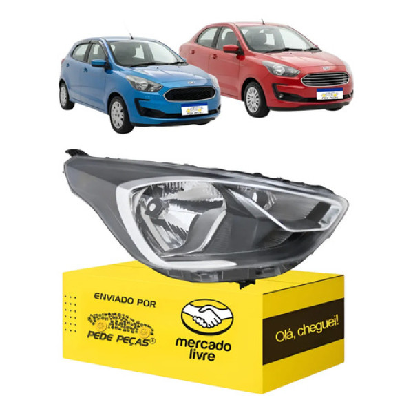 Farol Sinaleira Ford Ka Titanium 2019 2020 2021 L.d Direito/passageiro