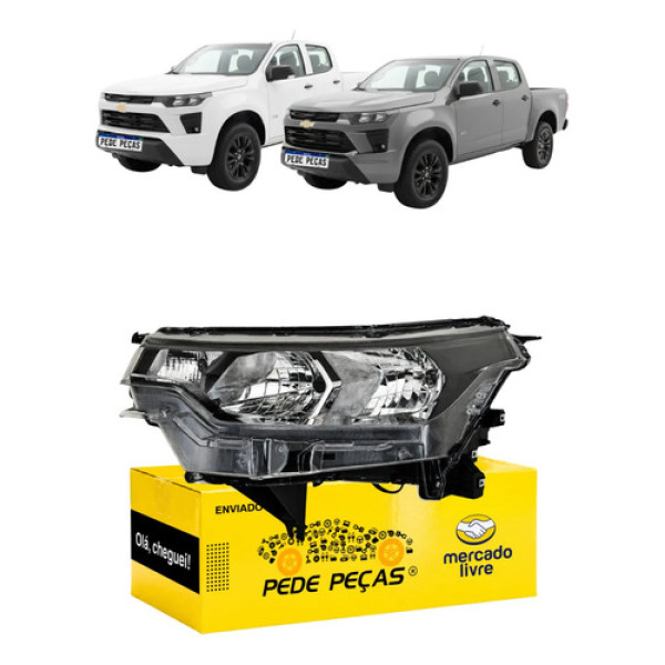 Farol Sinaleira Chevrolet S10 2025 2026 S/led Novo Le Esquerdo/motorista