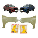 Par Paralama Nissan Frontier 2022 2024 2026 Pro4x C/moldura