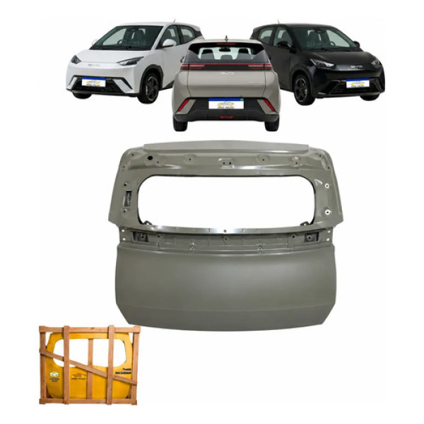 Tampa Traseira Byd Dolphin Mini 2024 2025 2026 Ev Gs Novo Cinza