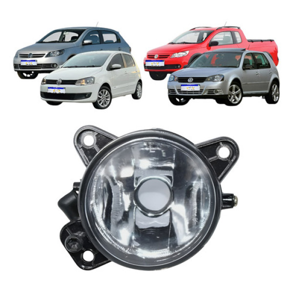 Farol Milha Gol Saveiro Voyage G5 Golf Polo Fox Spacefox Le Cristal