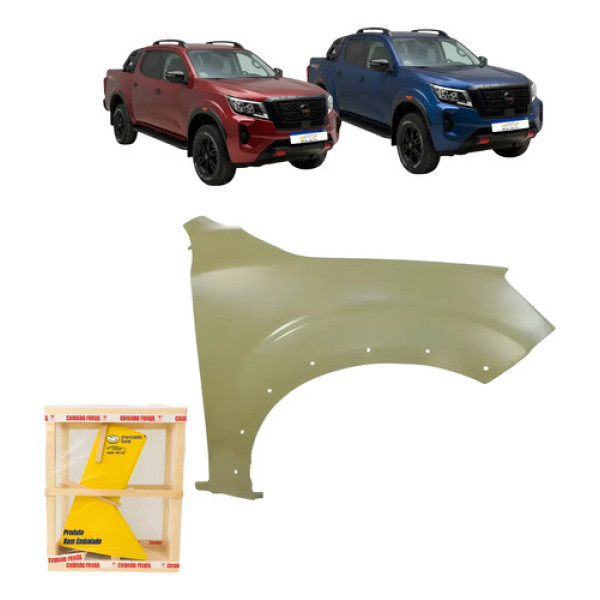 Paralama Nissan Frontier 2022 A 2026 Pro4x Novo Ld