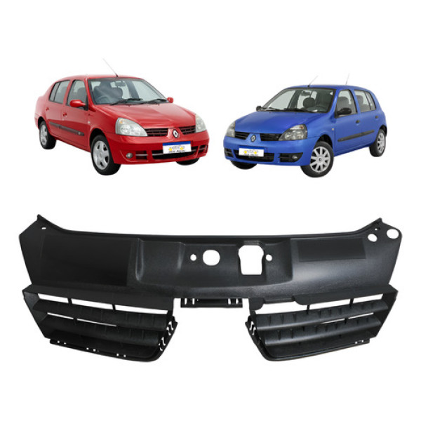 Grade Renault Clio 2007 2008 2009 2010 2011 Expression Nova Preto Fosco