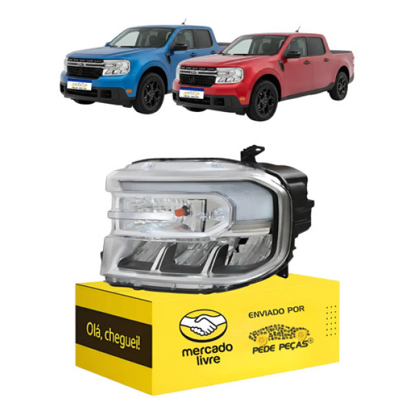 Farol Sinaleira Ford Maverick 2022 2023 2024 C/led L.e Esquerdo/motorista