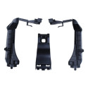 Suporte Grade Central Bmw Série 3 320i 330i 330e 2019 A 2022 Preto Mate