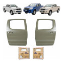 Par Porta Traseira Toyota Hilux 2006 07 08 09 10 11 A 2015 Traseira Ambos Lados Cinza