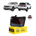 Lanterna Traseira Direita Vw T-cross 2025 2026 2027 Com Led Direito/passageiro Vermelho