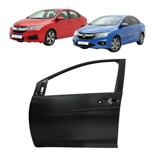 Porta Dianteira Esquerda Honda City 2015 2016 2017 A 2021 Dianteira Esquerdo Preto