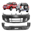 Kit Parachoque Ford Ecosport 2008 2009 2010 2011 2012 Novo Preto