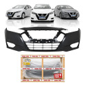 Parachoque Dianteiro Nissan Versa 2021 2022 2023 Exclusive Preto