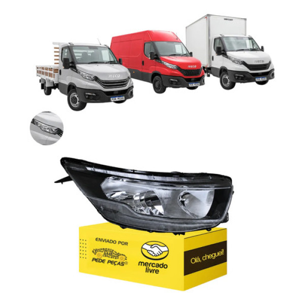 Farol Sinaleira Iveco Daily 2021 22 23 24 25 2026 Direito Direito/passageiro