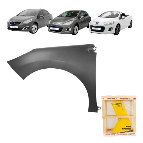 Paralama Peugeot 308 408 2012 2013 2014 2015 2016 A 2019 L.e