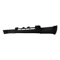 Spoiler Inferior Parachoque Dianteiro Hilux Sw4 1996 1997 Preto