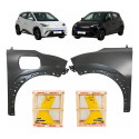Par Paralama Byd Dolphin Mini 2024 2025 2026 Cinza