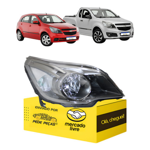 Farol Montana Agile 2010 11 12 13 14 15 16 17 18 A 2020 L.d Direito/passageiro