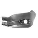 Parachoque Honda City 2018 2019 2020 C/furo Milha Preto Liso Para Pintura