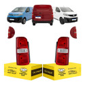 Par Lanterna Expert Jumpy Scudo 2017 2018 2019 2020 A 2025 Ambos Lados Vermelho