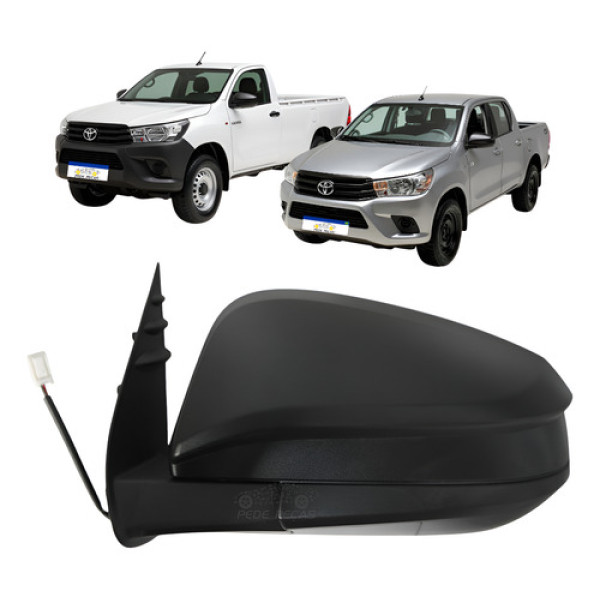 Retrovisor Esquerdo Elétrico Toyota Hilux 2016 2017 A 2025  Esquerdo
