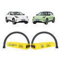 Moldura Paralama Geely Ex2 Pro/max 2025 2026 2027 Preto Texturizado Ambos Lados
