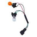 Refletor Parachoque Traseiro Chery Tiggo 7 2019 20 21 2022 Vermelho Cristal Esquerdo/motorista