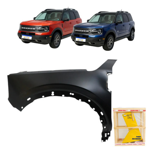 Paralama Bronco Wildtrak 2021 A 2024 2026 Le
