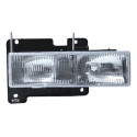 Farol Gm Silverado Foco Duplo 1993 94 95 96 97 98 A 2001 Ld Direito/passageiro