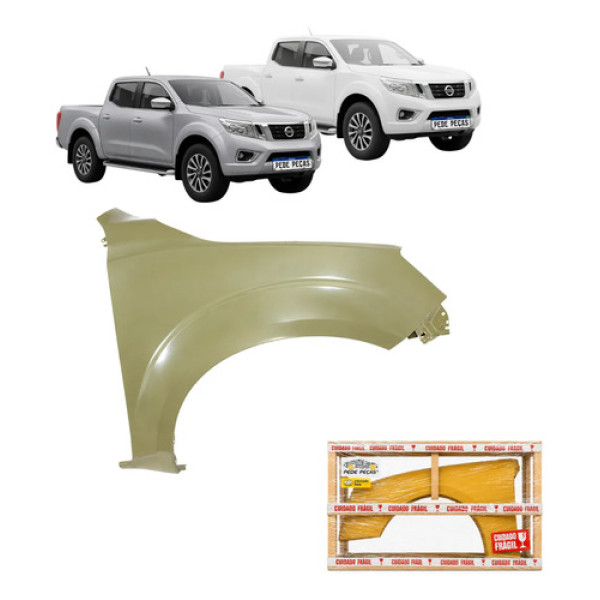 Paralama Nissan Frontier 2017 18 19 20 2021 S/furo Pisca Ld