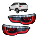Jogo De Lanterna Jeep Compass 2017 2018 19 A 2021 Novo C/led Ambos Lados Vermelho