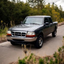 Parachoque Dianteiro Ford Ranger 1998 1999 A 2004 Sem Furo Cromado