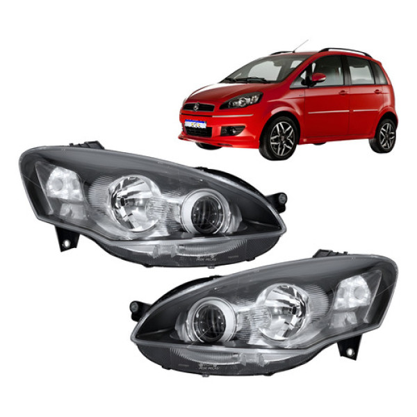 Farol Fiat Idea 2010 A 2016 Sporting Adventure Attractive