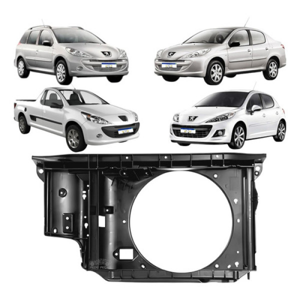 Painel Frontal Peugeot 206 1999 2000 2001 2002 A 2010 Com Ar