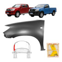 Paralama Hilux 2006 2007 2008 2009 10 2011 S/furo Moldura Le