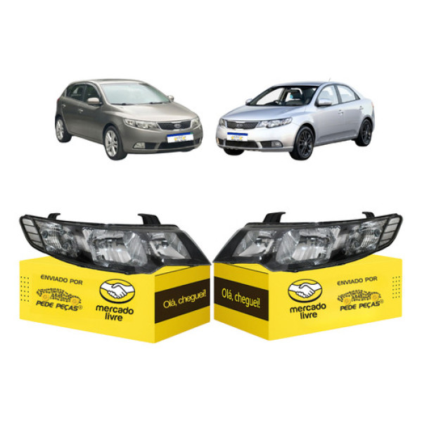 Par Farol Sinaleira Kia Cerato 2009 2010 2011 2012 2013 Ambos Lados