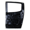 Par Porta Traseira Chevrolet S10 2012 13 14 15 16 17 A 2024 Traseira Ambos Lados Preto Liso Para Pintura