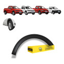Moldura Paralama Vw Saveiro G6 2013 2014 2015 2016 Ld Preto