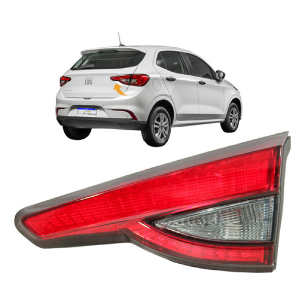 Lanterna Fiat Argo 2017 2018 2019 2020 2021 A 2024 Fumê Ld Direito/passageiro Fumê