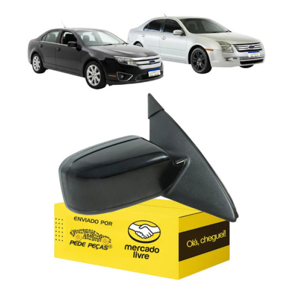 Retrovisor Ford Fusion 2007 2008 2009 2010 2011 2012 Ld
