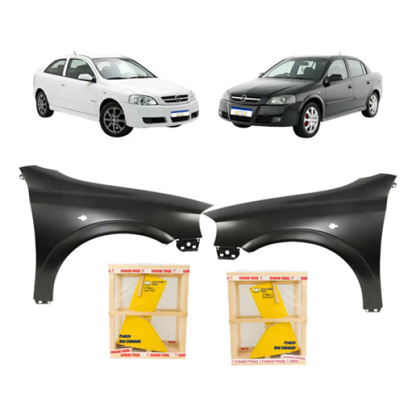 Par Paralama Astra 2003 04 05 06 07 08 09 10 2011 C/furo