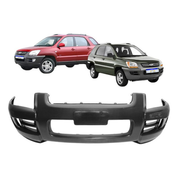 Parachoque Kia Sportage Ex Lx 2005 2006 2007 2008 Novo Preto