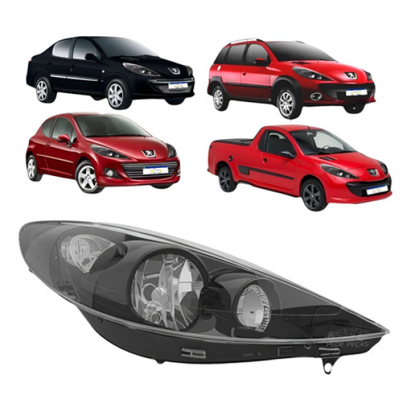 Farol Hoggar 2010 2011 A 2015 Peugeot 2009 2010 A 2015