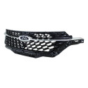 Grade Dianteira Chery Arrizo 6 2021 2022 Preto Com Friso Cromado Brilhante