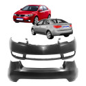Kit Parachoque Kia Cerato 2009 2010 2011 2012 2013 Novo Preto