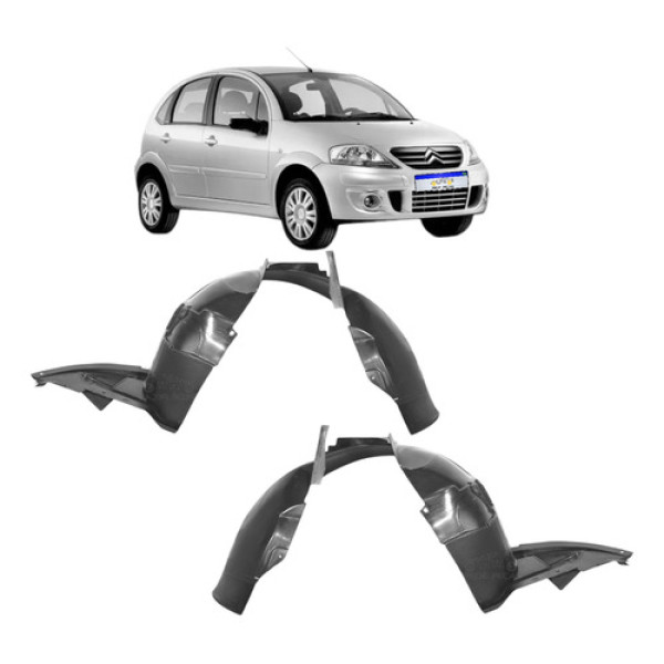 Par Parabarro Dianteiro Citroen C3 2004 2005 2006 2007 A 12