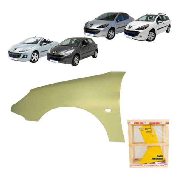 Paralama Peugeot 206 Cc Sw 2000 A 03 04 05 07 08 09 2010 Le