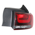 Lanterna C4 Cactus 2018 2019 2020 2021 2022 2023 2024 L.d Direito/passageiro Vermelho